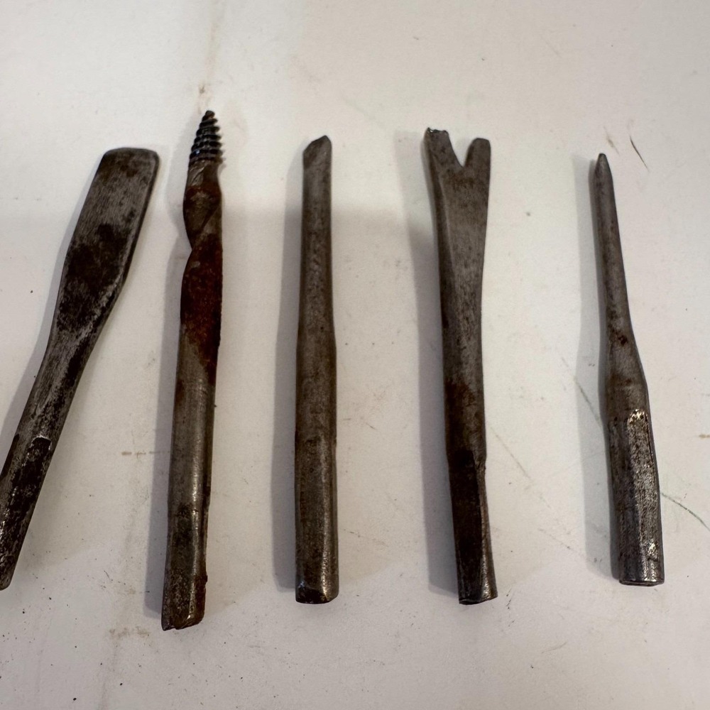 Vintage Interchangeable Screwdriver Wood Handle Bit Storage Millers Falls Style - Picture 8 of 10